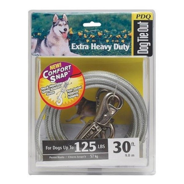 Petpal Q5730 SPG 99 30 ft. Extra Heavy Duty Dog Tie Out Cable PE3500
